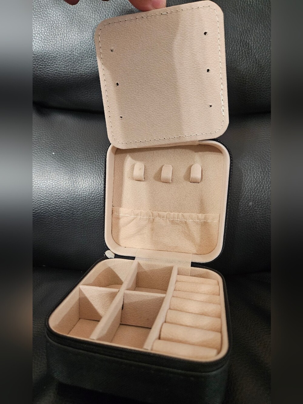 Trendy Jewelry Box Black New - Picture 3 of 3